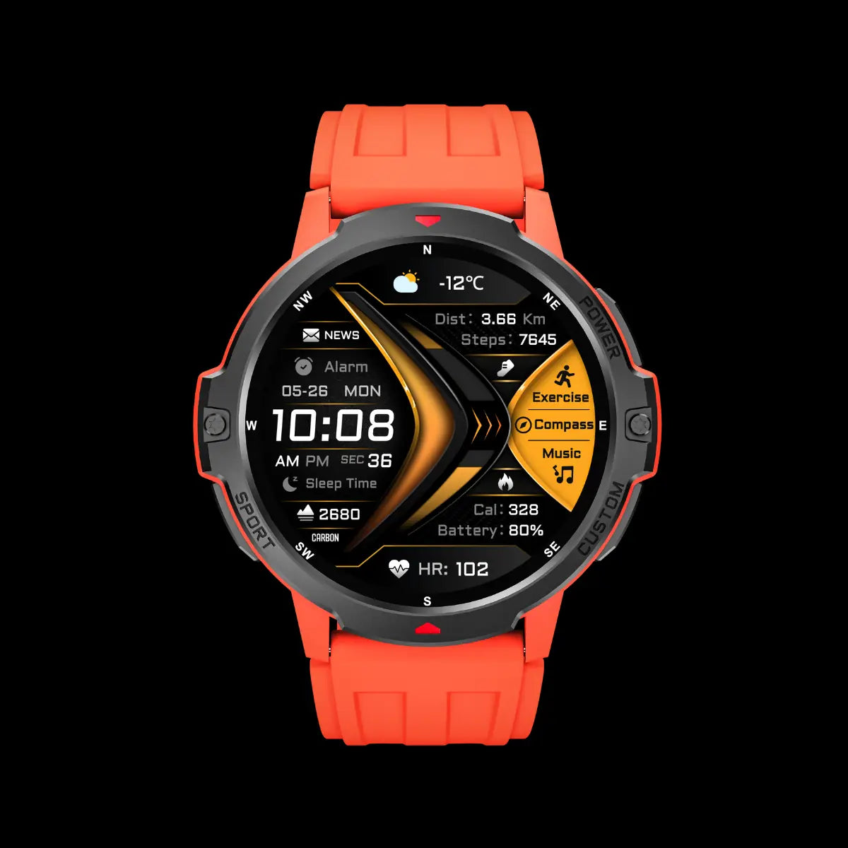 Smartwatch Carbon Nomad Explorer